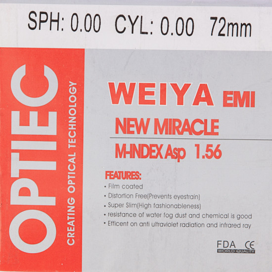 Линза сферическая WEIYA OPTIEC EMI NEW MIRACLE