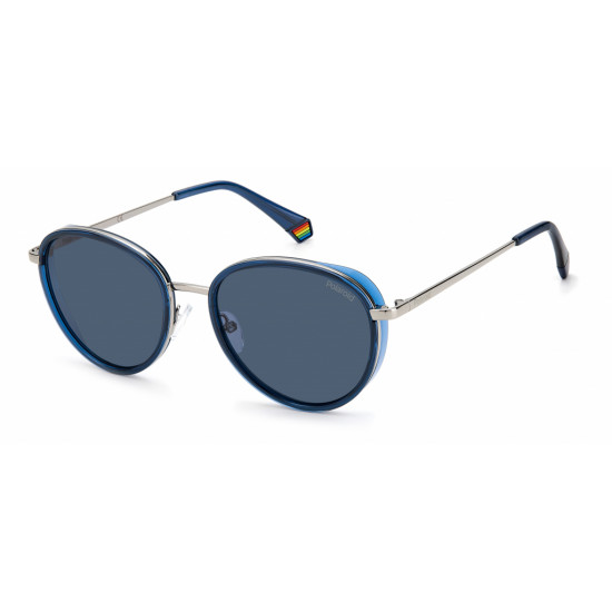 Мужские солнцезащитные поляризационные очки Полароид/Polaroid / Модель PLD 6150/S/X