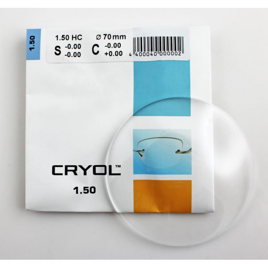 Очковые линзы CRYOL 1.50 (HC)